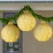 Best Choice Products 3-Piece Hanging Pop-Up Outdoor Christmas Ornaments, LED Lights, 8 Light Functions